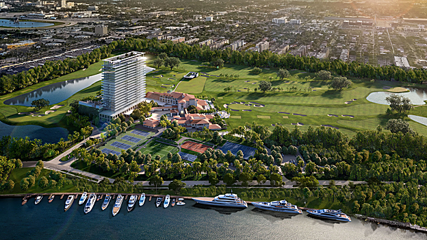 Imagen del exclusivo Shell Bay Club en Florida