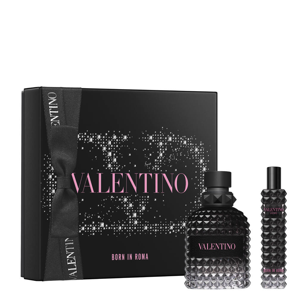 Born in Roma Uomo de Valentino (93 euros, 50 ml + 15 ml spray). Es una fragancia amaderada modernizada con la frescura de la sal y el jengibre. En el corazón un absoluto de hojas de violeta y un elegante fondo de vetiver vibrante. Una celebración de la belleza, las raíces y la personalidad propias.