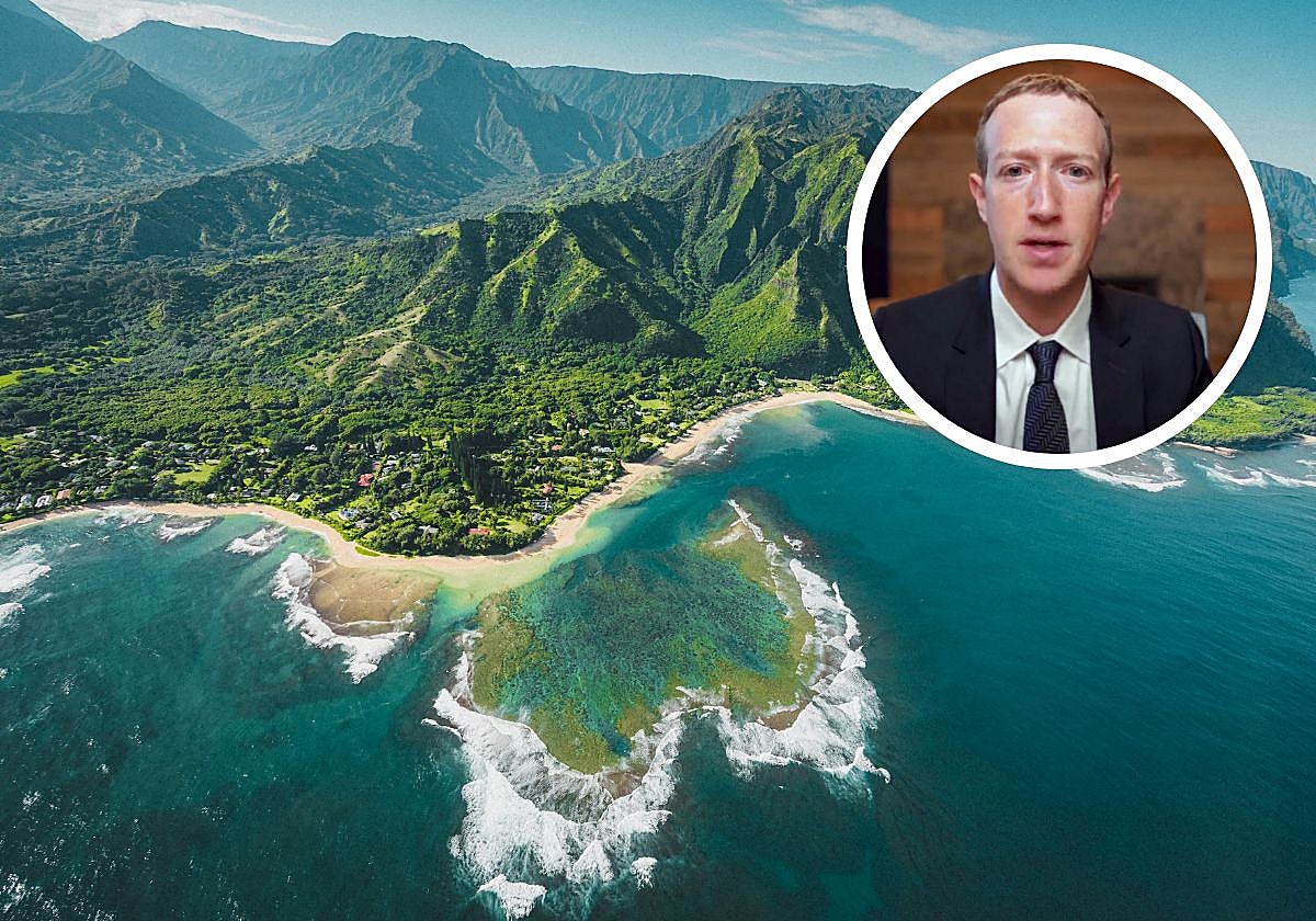 Mark Zuckerberg se habría construido un mega búnker en Hawai, según un medio estadounidense.