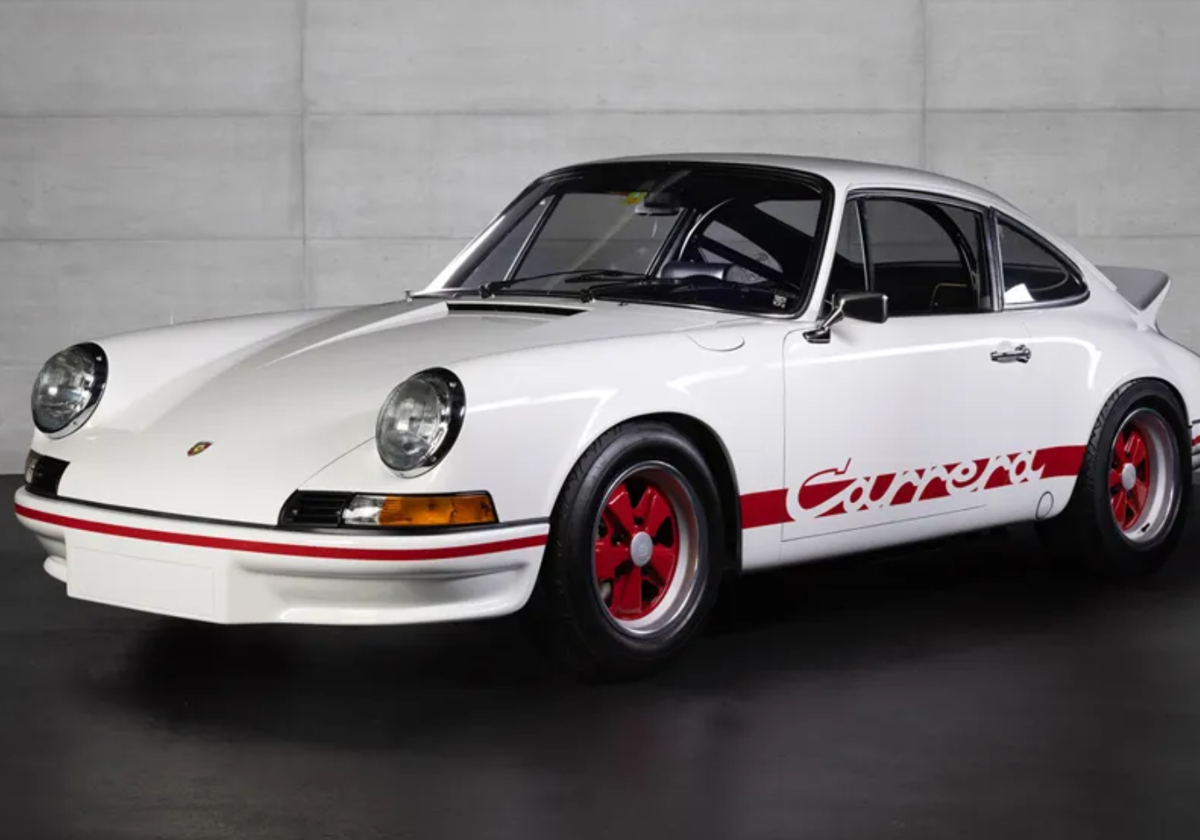 Así es el Porsche 911 Carrera RS 2.7 de 1973 que podría alcanzar los 2 millones