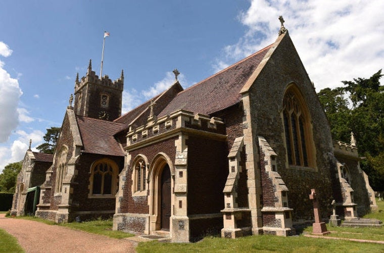 Dentro de la finca de Sandringham se encuentra la iglesia de Santa María Magdalena.