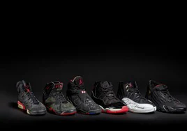 Vendida por 7,4 millones de euros una colección de zapatillas de Michael Jordan