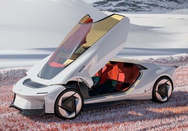 El coche del futuro de Pininfarina es de lujo y está impulsado por hidrógeno