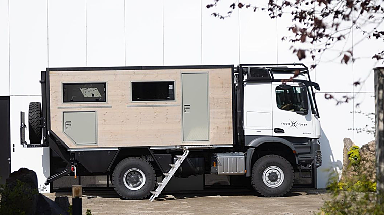 RoadXplorer, una casa sobre ruedas de 559.000 euros para viajar por el mundo