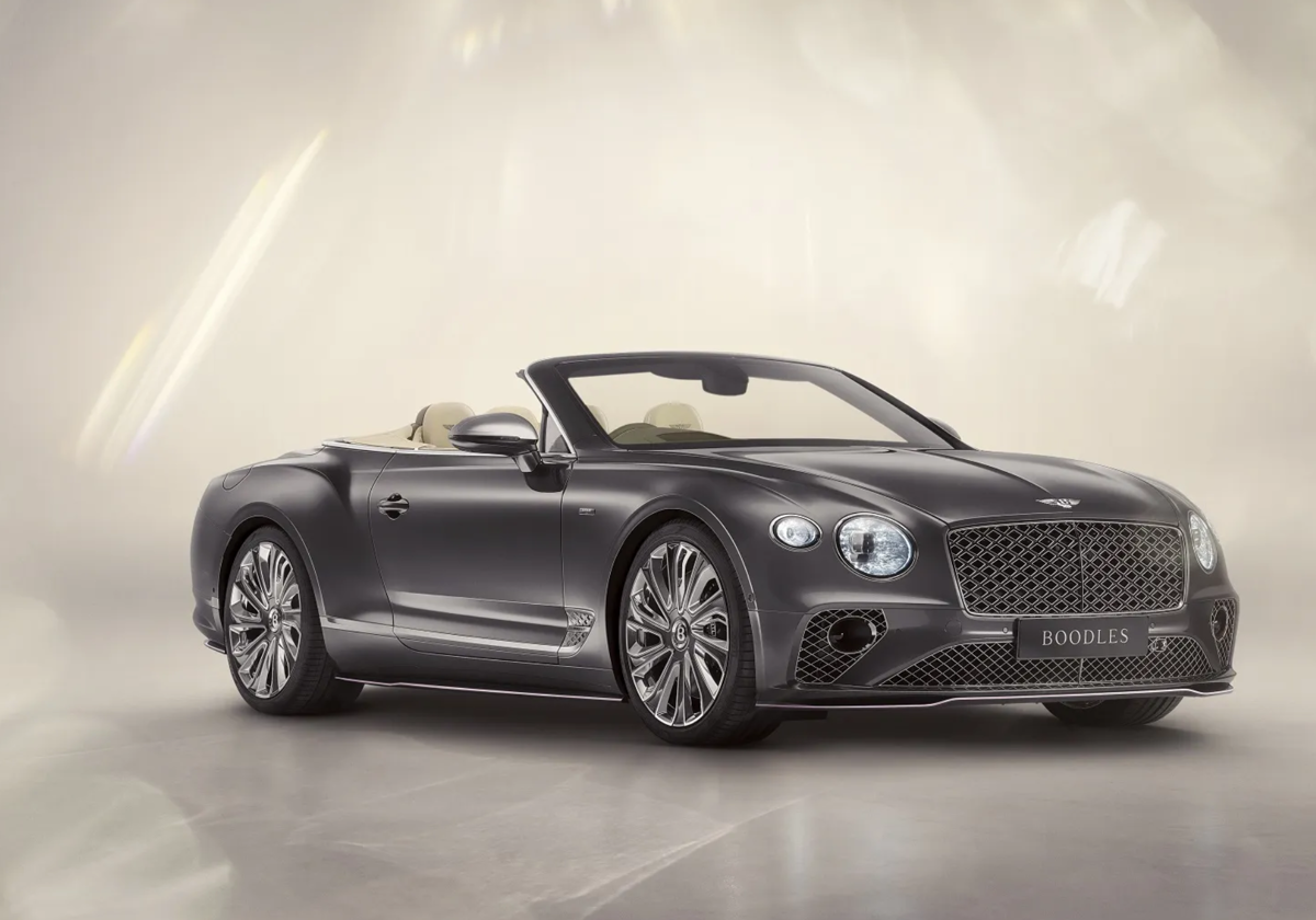 Así es el nuevo Bentley Continental GTC x Boodles, un vehículo único en el mundo