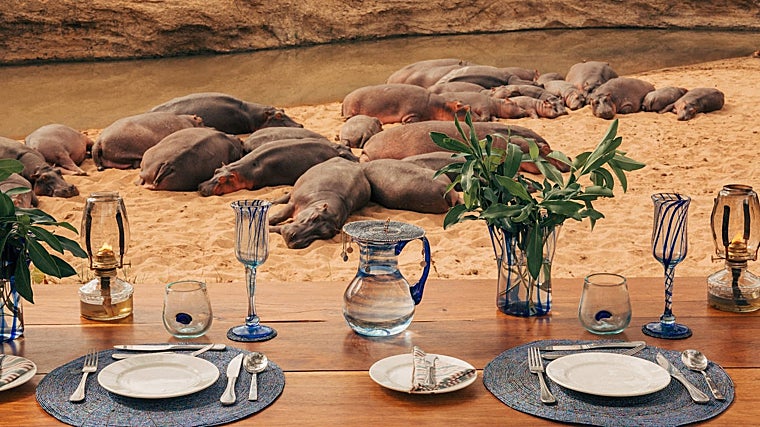 Desayunar con hipopótamos, visitar a los masai y ver Kenia en globo, todo en un viaje único