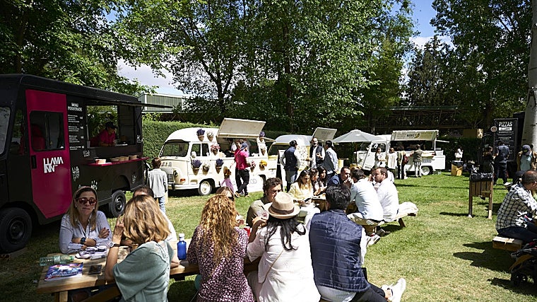 El entorno del campeonato ecuestre