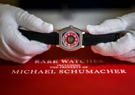 Los relojes de Schumacher, subastados por 4,25 millones de dólares