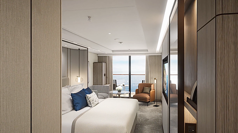 Imagen de una de las suites del Ilma