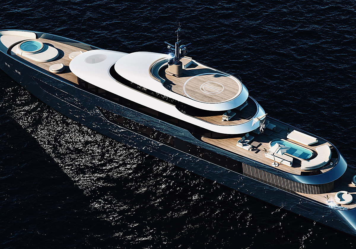 Así es el yate de lujo Day One, una diseño de lujo con todo tipo de comodidades