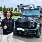 El coche de casi 300.000 euros de Marc Cucurella