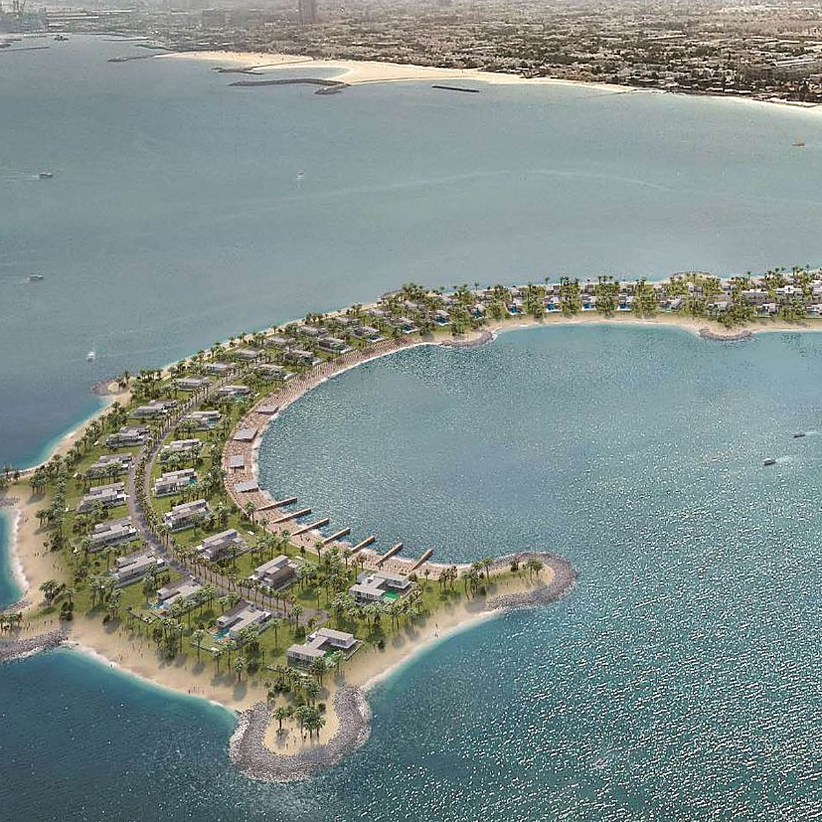 Así es la isla de los millonarios de Dubái, Jumeirah Bay Island