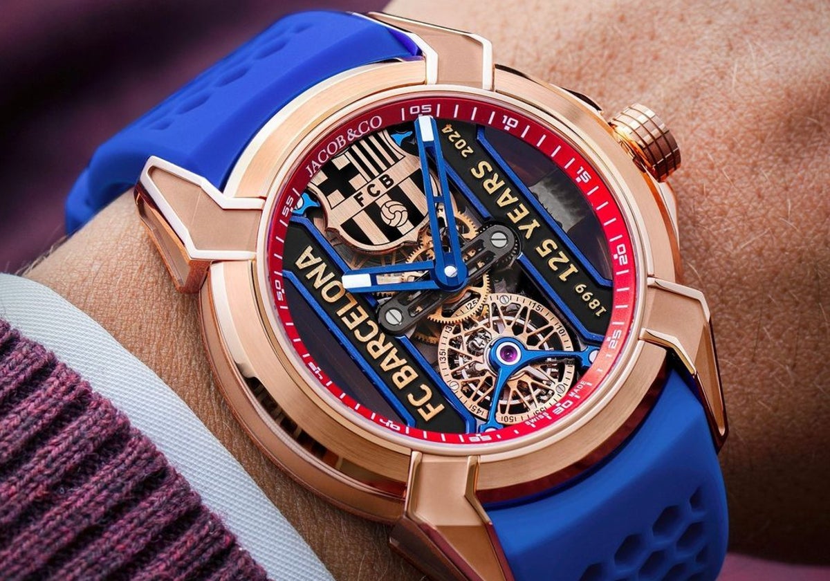 Reloj de Jacob&Co para celebrar el aniversario del FC Barcelona