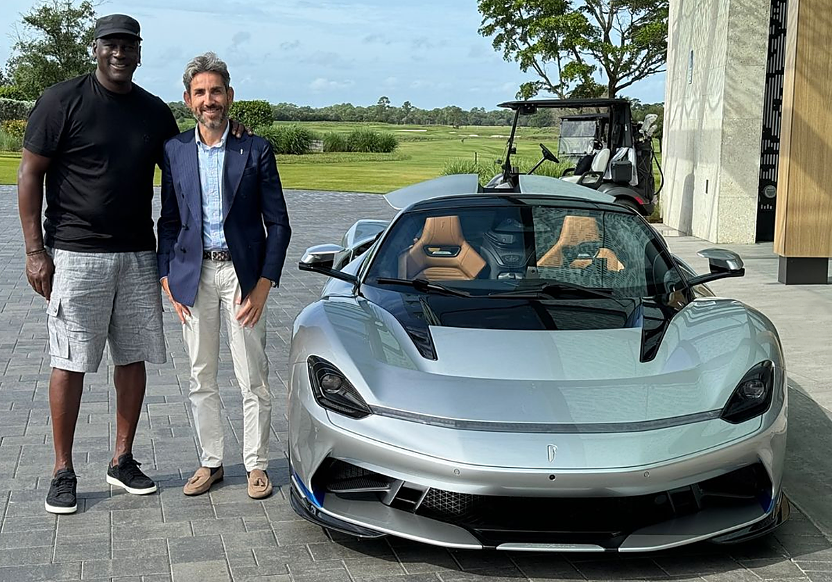 Así es el exclusivo vehículo que Pininfarina ha customizado para Michael Jordan