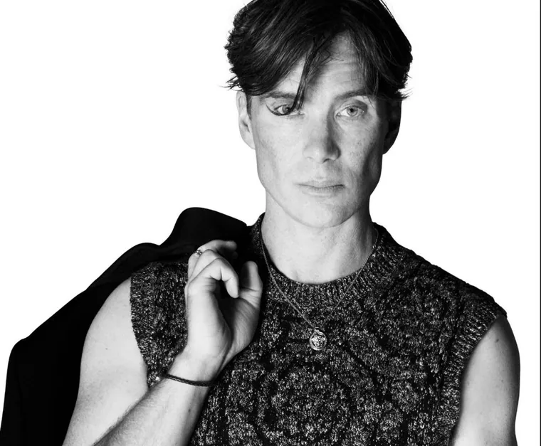 Cillian Murphy for Versace