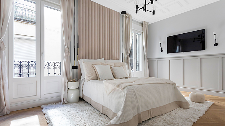 La vivienda tiene tres dormitorios