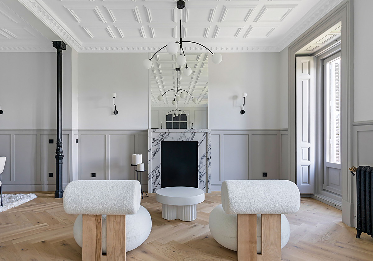 Así es la lujosa vivienda del barrio de Salamanca que ha puesto en el mercado la inmobiliaria John Taylor