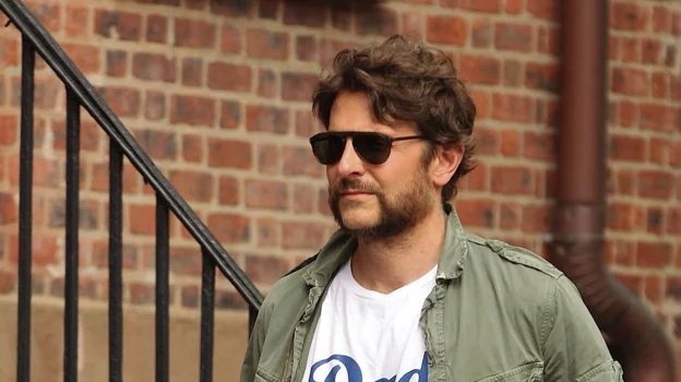 Image after - Bradley Cooper has also undergone some hair transformation.