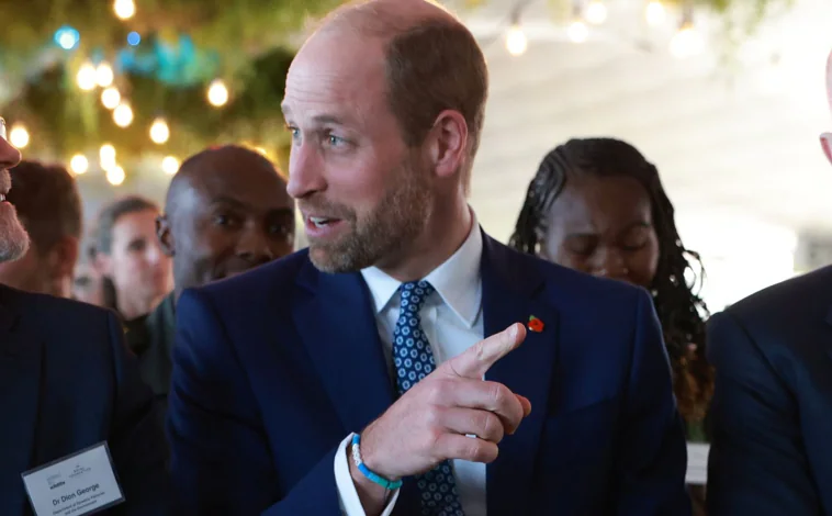 Main image - Prince William's bead bracelet with the word PAPA