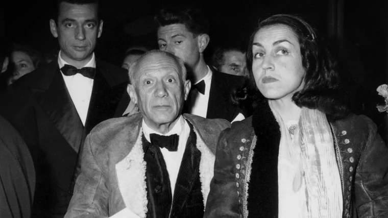 Pablo Picasso and Françoise Gilot