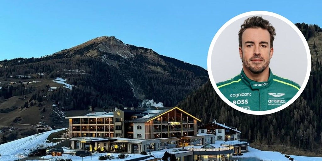 El exclusivo hotel alpino en el que Fernando Alonso pasa sus vacaciones desde 2.495 euros por noche