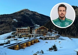 El exclusivo hotel alpino en el que Fernando Alonso pasa sus vacaciones desde 2.495 euros por noche