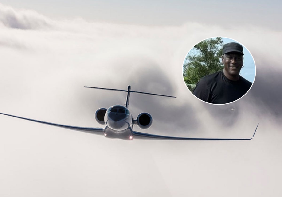 Así es el avión privado que se ha comprado Michael Jordan