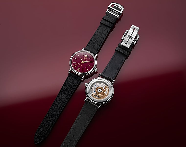 Portofino Automático Fase Lunar 37 año de la Serpiente de IWC Schaffhausen.