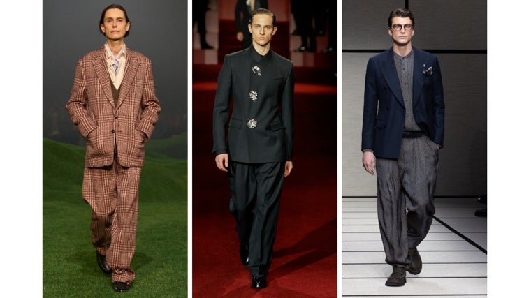 Las propuestas de Zegna, Dolce & Gabbana y Giorgio Armani