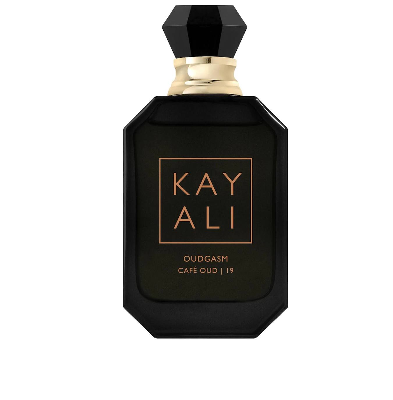 Oudgasm Cafe Oud 19 Eau de Parfum Intense de Kayali (133,99 €, 50 ml, solo en Sephora). Una fragancia electrizante que combina notas cremosas de capuchino, un corazón radiante de rosa y geranio y la madera resinosa de oud. Notas altas: bergamota, mandarina, capuchino Notas de corazón: geranio, rosa de Damasco Notas de fondo: vainilla de Madagascar, almizcle blanco, pachulí, oud.