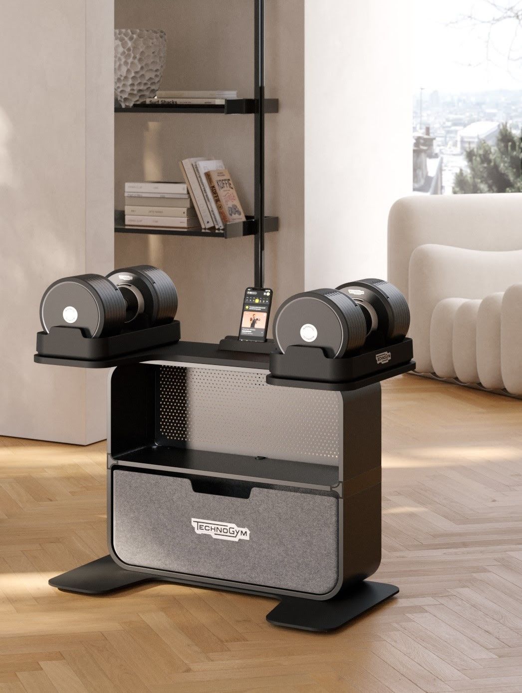 Deportistas activos. Las Technogym Connected Dumbbells son el regalo perfecto para quienes entrenan desde casa y buscan eficiencia y conectividad. Estas innovadoras mancuernas de entrenamiento de fuerza reúnen 12 juegos de pesas en uno (de 2 a 24 kg), con un ajuste sencillo y un diseño compacto que ahorra espacio. Su sensor inteligente analiza y registra el rendimiento y, junto con la Technogym App, ofrece entrenamientos personalizados para optimizar la rutina y maximizar los resultados. Precio: 2.790 euros