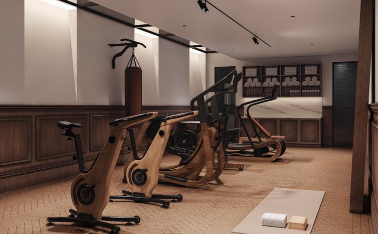 Imagen principal - El edificio contará con zonas comunes como piscina, gimnasio o biblioteca, entre otros