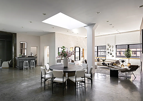 Imagen secundaria 1 - Suite principal, salón comedor y cocina del ático de Linda Evangelista