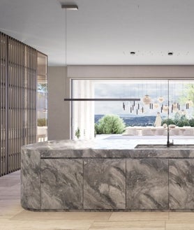 Imagen secundaria 2 - Recibidor, salón y cocina de Villa Vida