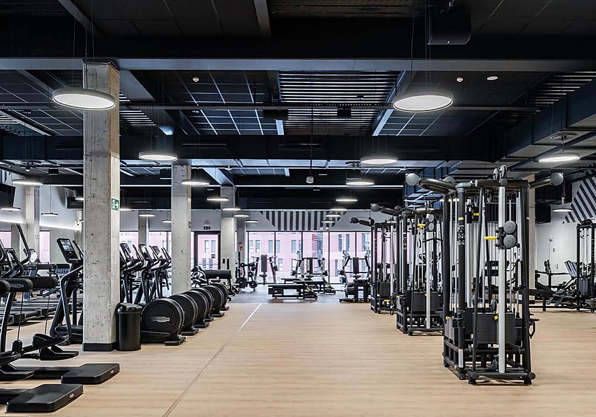 Zona de máquinas de Viding Castellana