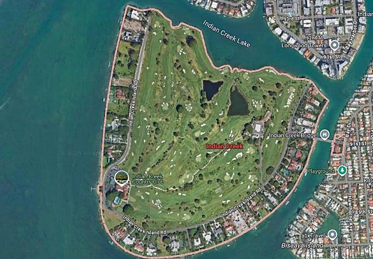 Vista aérea de Indian Creek