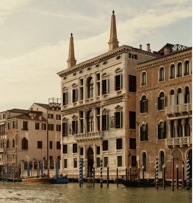 Aman Venice, el hotel donde se hospeda Jeff Bezos y Lauren Sanchez.