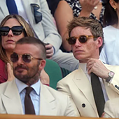 Los relojes de lujo de los espectadores VIP de Wimbledon: de David Beckham a Rusell Crowe