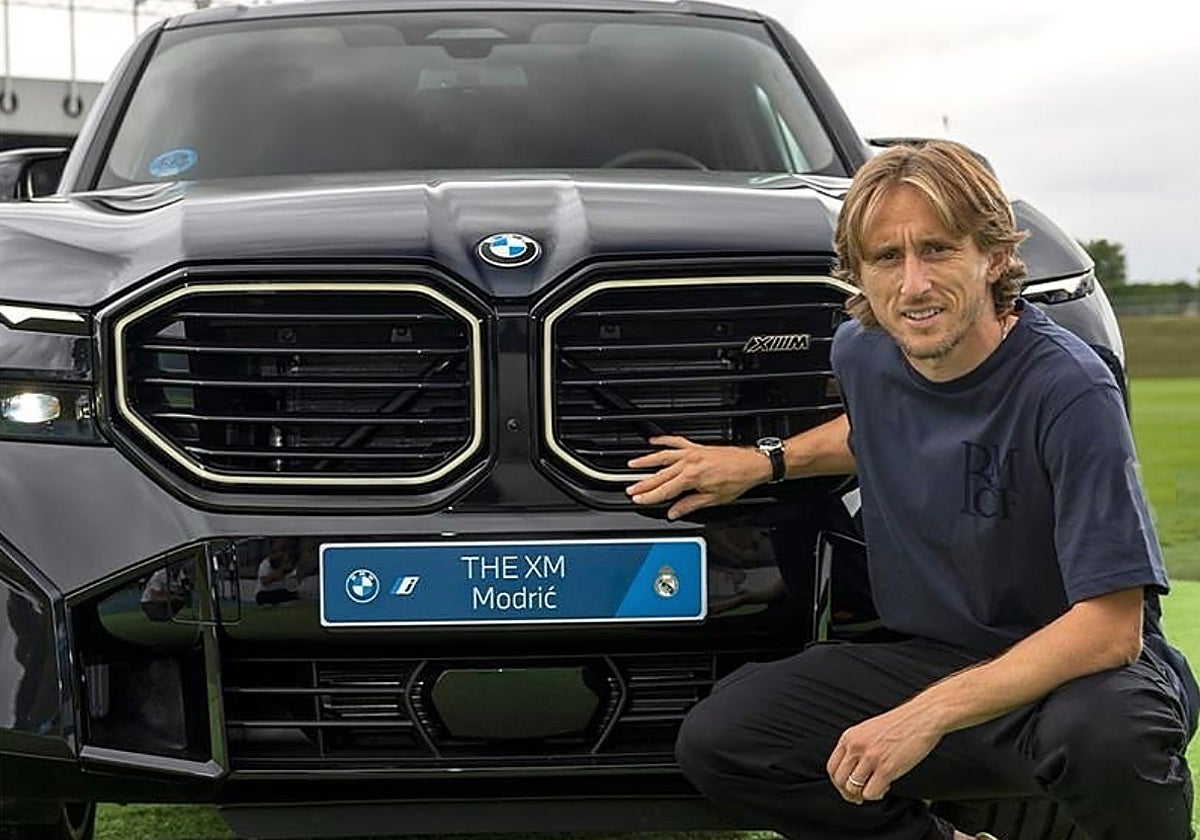 Así es el nuevo todoterreno de lujo que conduce el futbolista Luka Modric