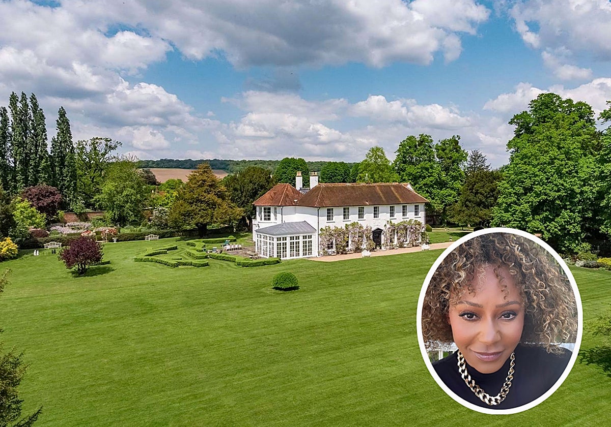 Así es la mansión inglesa en la que vivió Mel B que ha salido a la venta