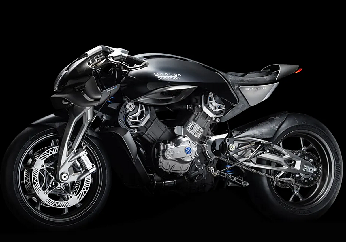 Así es la moto de lujo que ha diseñado Richard Mille junto al fabricante Brough Superior
