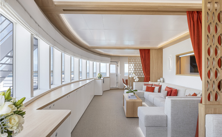 Imagen principal - Estas son algunas de las estancias que se pueden encontrar en este barco