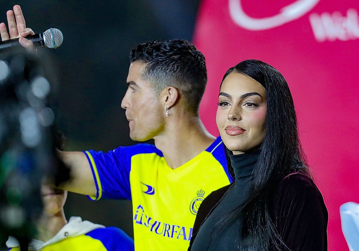 Cristiano Ronaldo y Georgina Rodríguez.