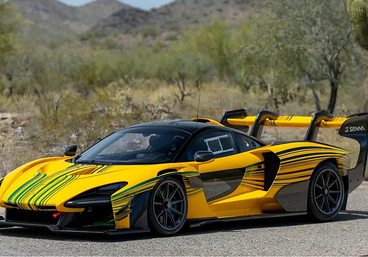 Así es el exclusivo McLaren Senna modificado que Bring a Trailer ha vendido por casi un millón de euros