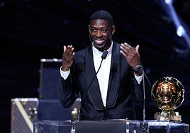 Del esmoquin a medida al reloj de 350.000 euros de Ousmane Dembélé, ganador del Balón de Oro 2025