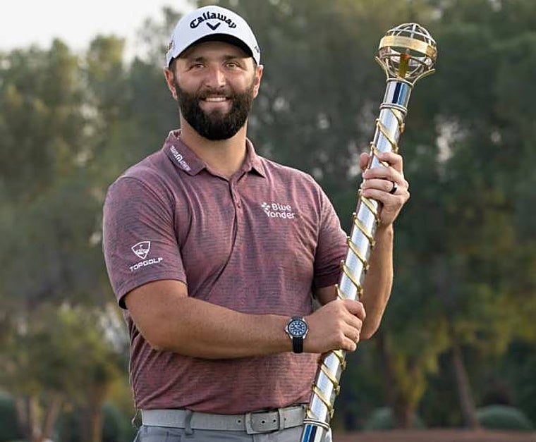 Jon Rahm tras ganar el torneo de Maestros en 2023