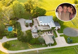 Así es el lujoso refugio de campo que Yolanda Hadid ha puesto a la venta