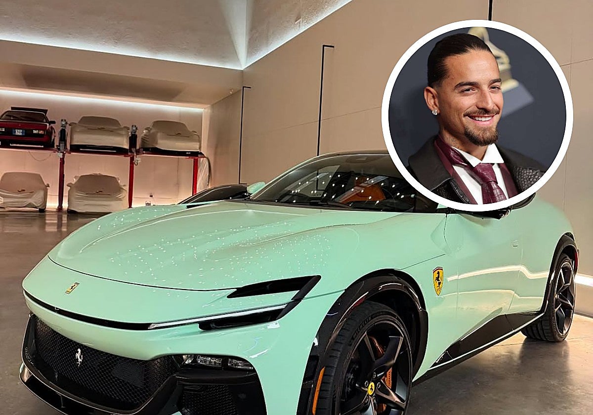 El nuevo coche de Maluma.
