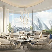 Así son los dos exclusivos áticos de 45 millones del Mandarin Oriental Residences de Abu Dabi