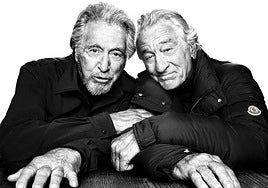 Al Pacino y Robert de Niro, de nuevo juntos para protagonizar una campaña de moda de lujo